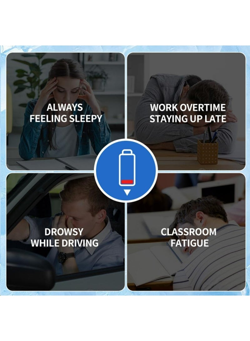 1pc On-the-Go Portable Aromatherapy Nasal Inhaler Personal Diffuser Sniffer Stick With Essential Oils Refreshing Menthol for Stress Anxiety Relief Soothes Comforts Boosts Focus - Image 5